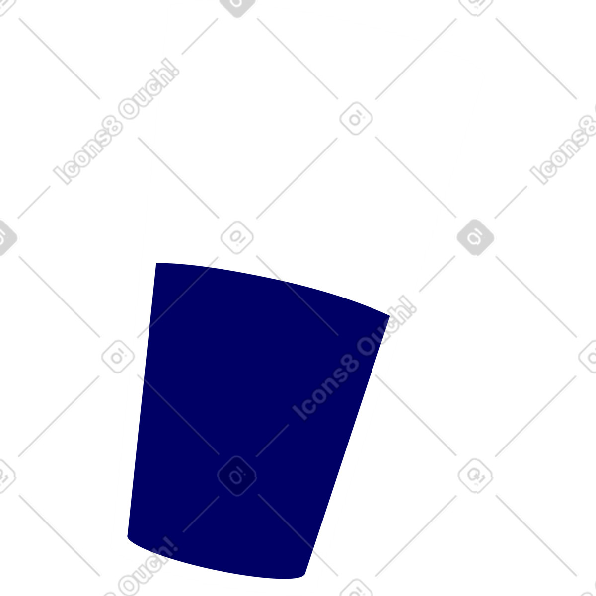 Illustration Verre à cocktail dans le style Lounge télécharger aux formats PNG, SVG