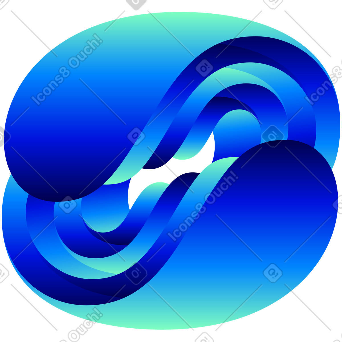 Buchstabe o-Illustration im Type-Stil als Download in PNG, SVG
