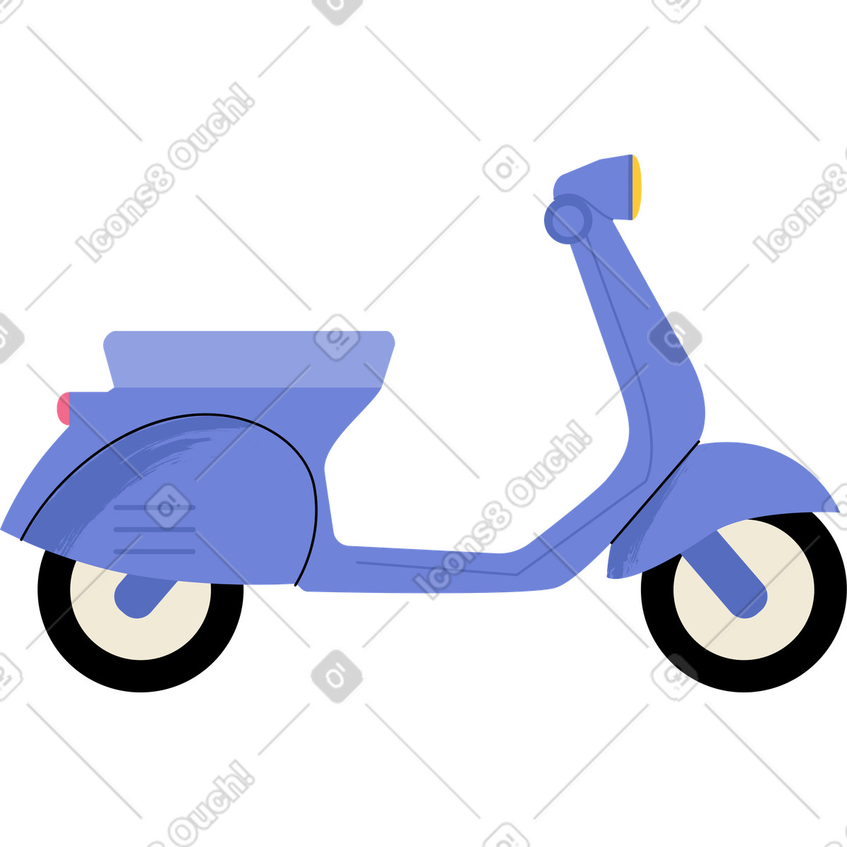 Roller-Illustration im Juicy-Stil als Download in PNG, SVG
