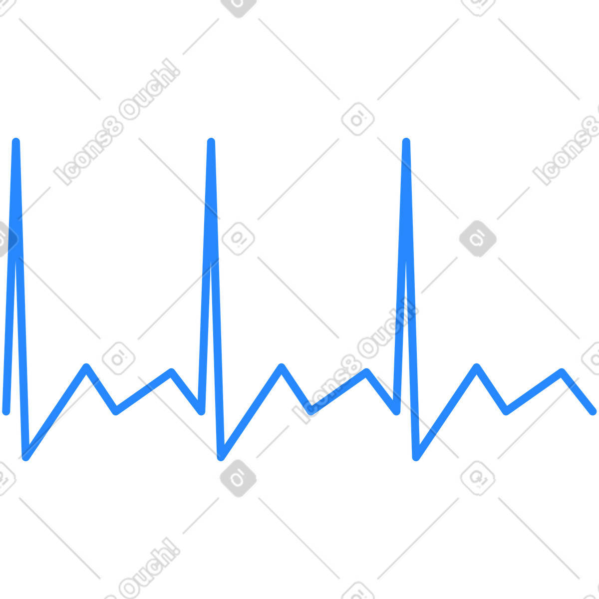 Ilustração animada de Cardiogram em no estilo Urban para baixar em GIF, Lottie (JSON), AE