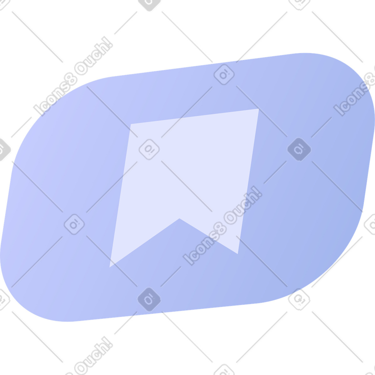 Lesezeichensymbol-Illustration im Quantum-Stil als Download in PNG, SVG