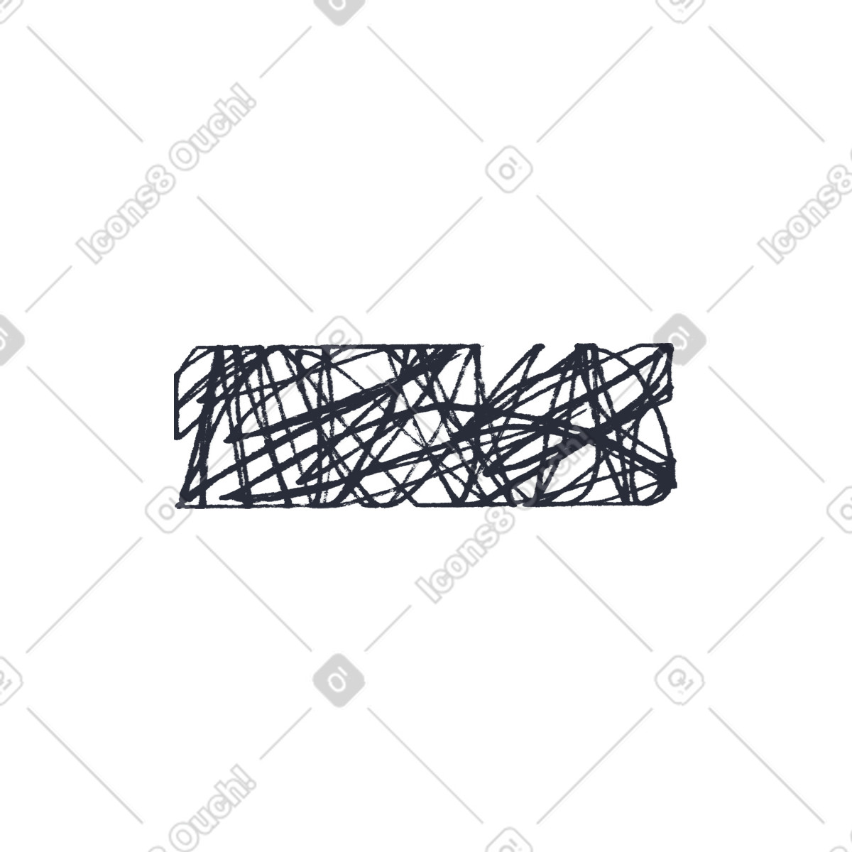 Ilustración Mancha en estilo Inky a descargar en PNG y SVG