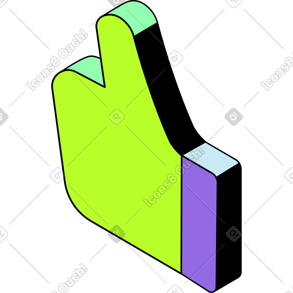 Come icona illustrazione in stile Project scarica in PNG, SVG