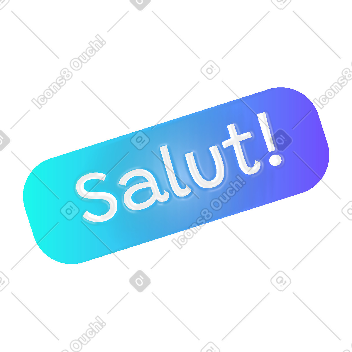 Rahmen mit dem grußtext-Illustration im Pure-Stil als Download in PNG, SVG