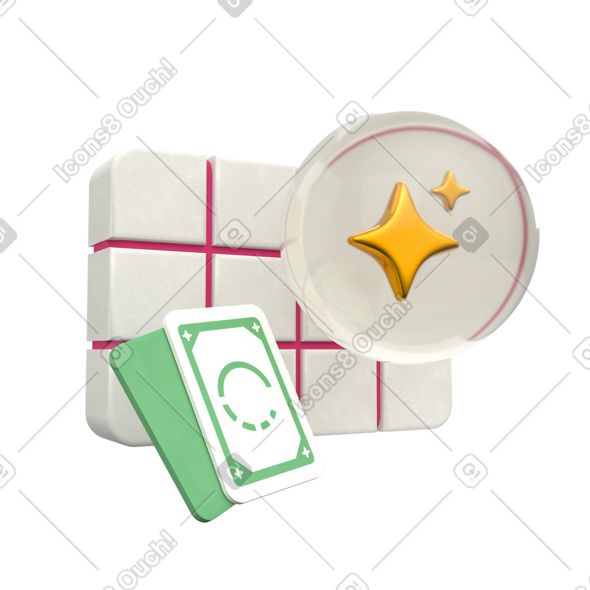 AI data processing, Machine learning content creation illustration in 3D Grid style download in PNG, SVG