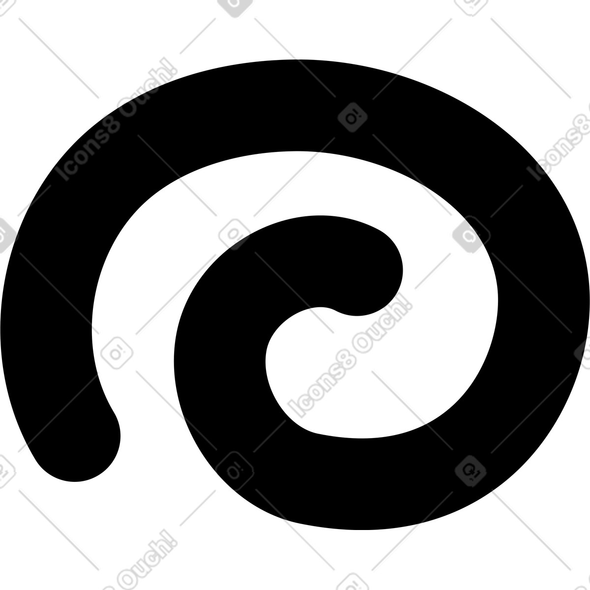 Иллюстрация Spiral galaxy shape formed by white dots and curved lines в стиле Notion Line Art — скачать в форматах PNG, SVG