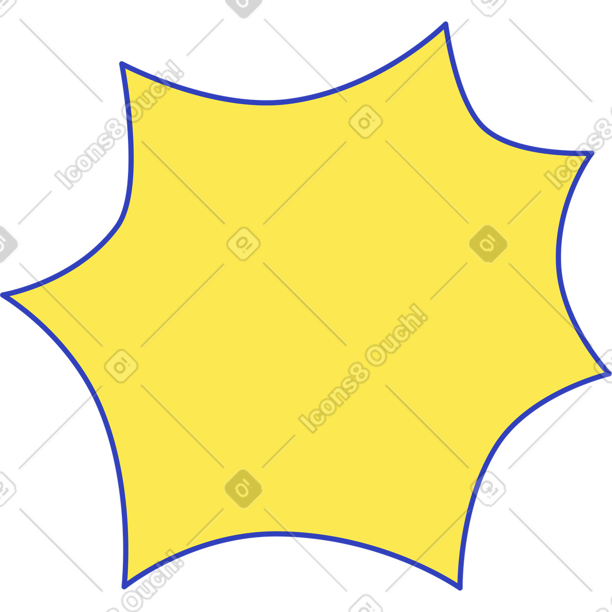 Frame illustration in Eyeful style download in PNG, SVG
