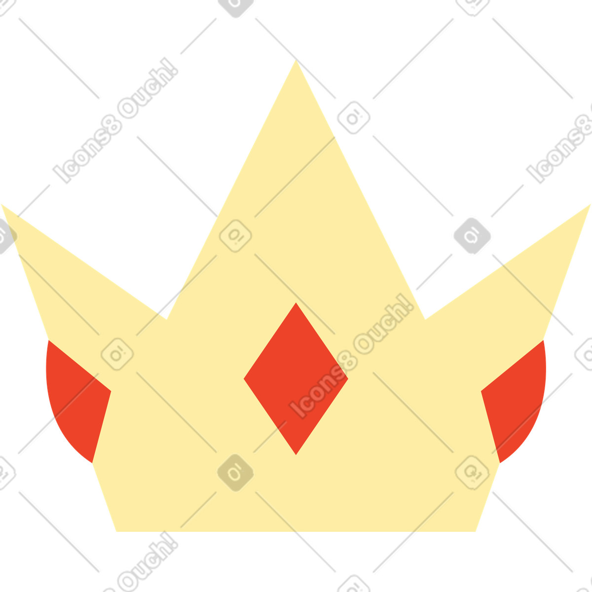 下载 Polar 风格的 王冠 插画，支持 PNG、SVG 格式