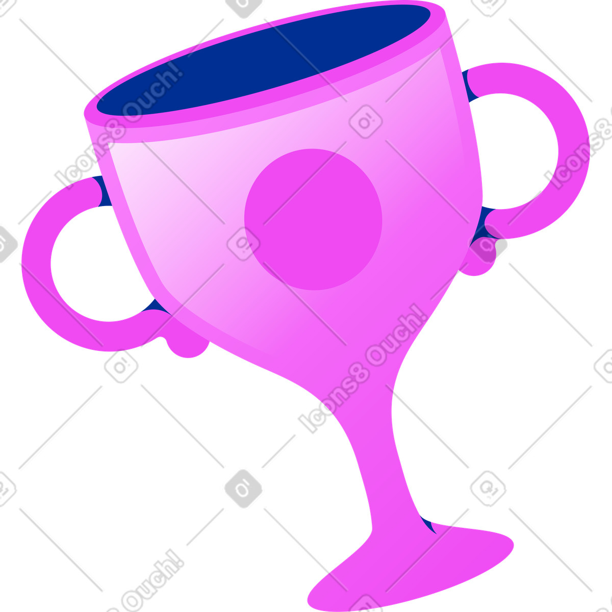 Glossy スタイルの 賞杯 のイラストをPNG、SVG形式でダウンロード