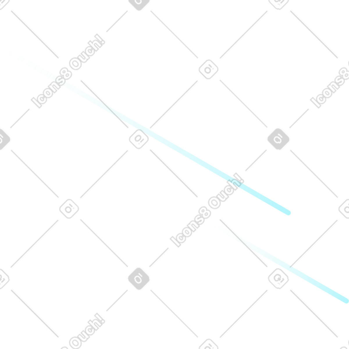 Linee traslucide isometriche illustrazione in stile Quantum scarica in PNG, SVG