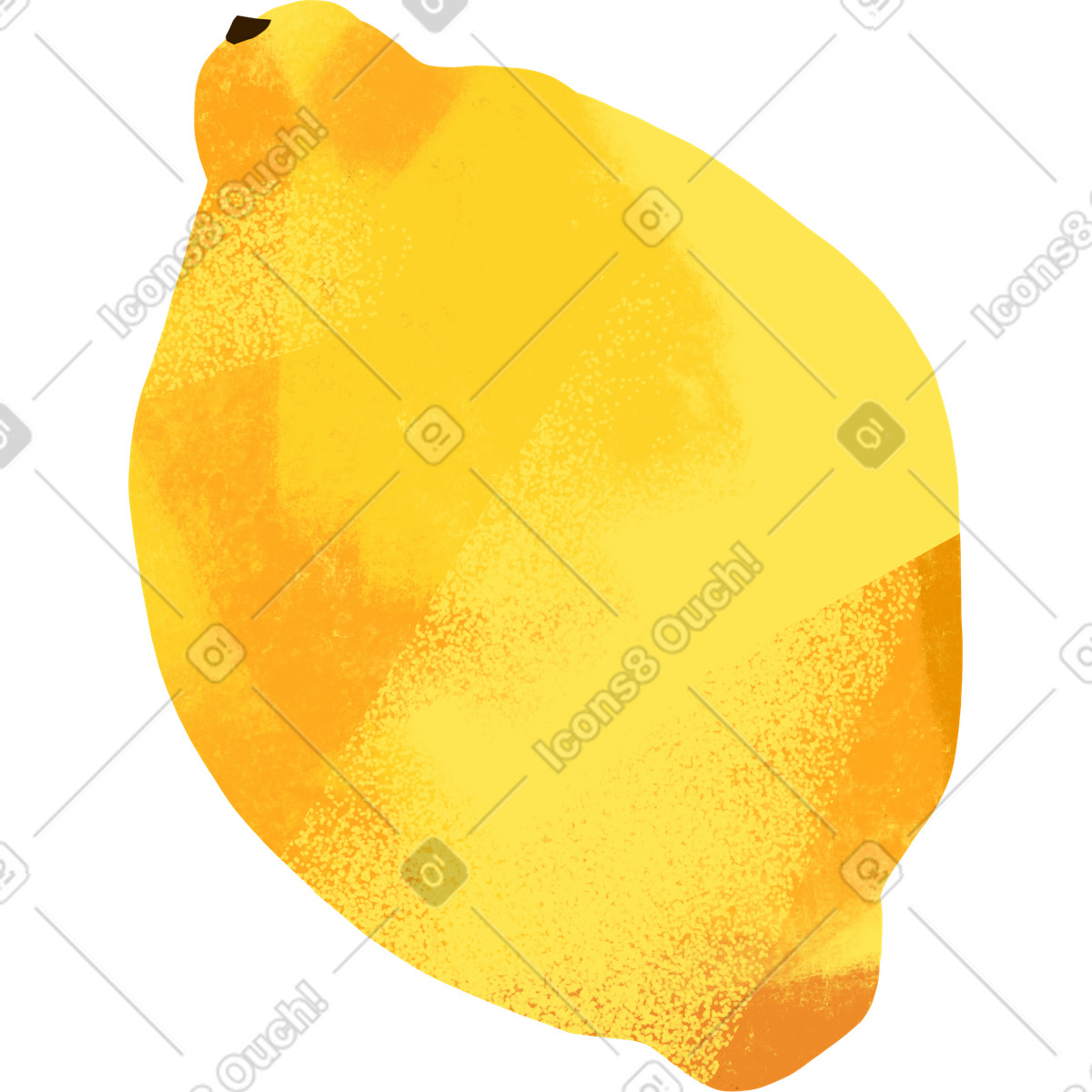 Illustration Citron dans le style Fabulous à télécharger aux formats PNG, SVG