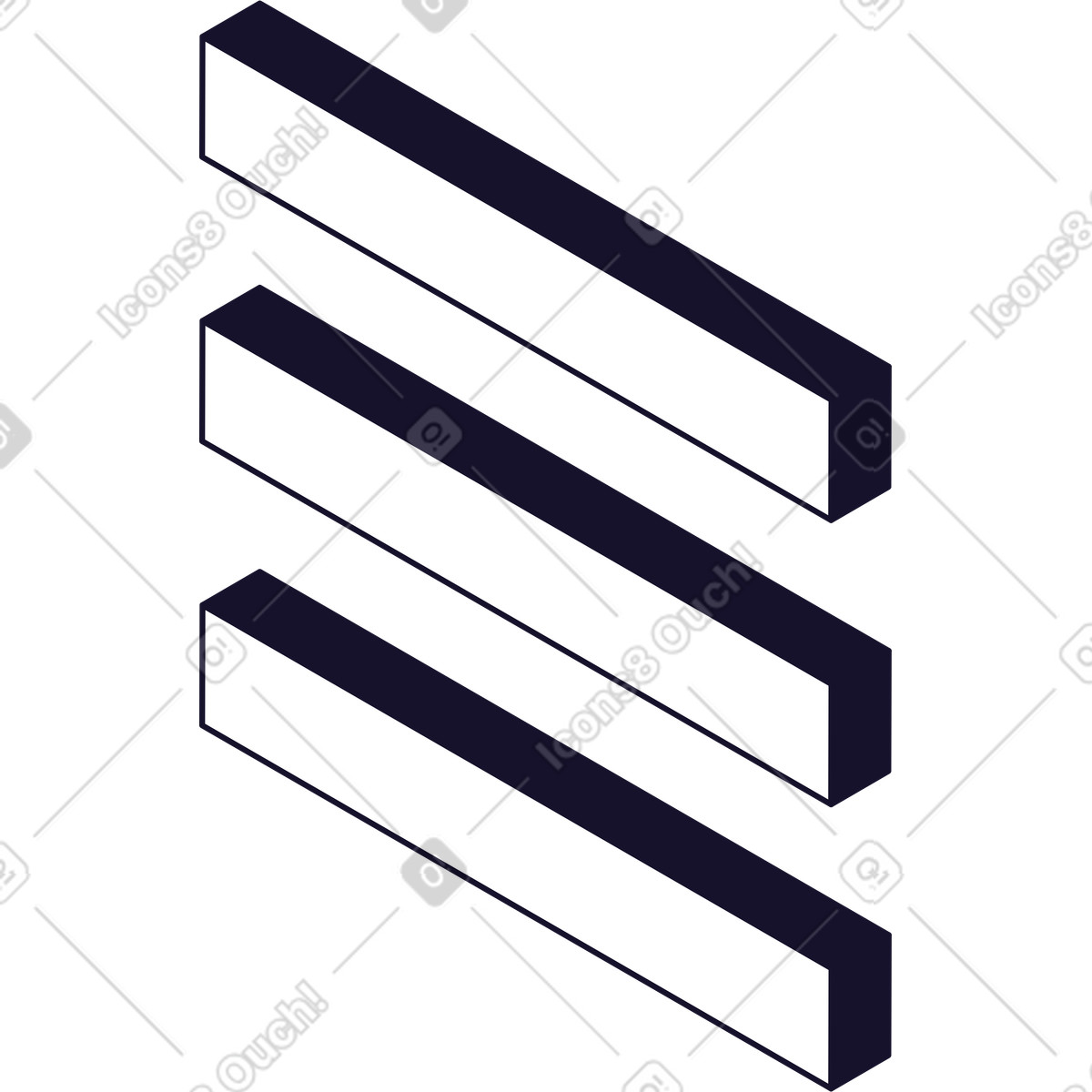 Icona del menu illustrazione in stile Node scarica in PNG, SVG