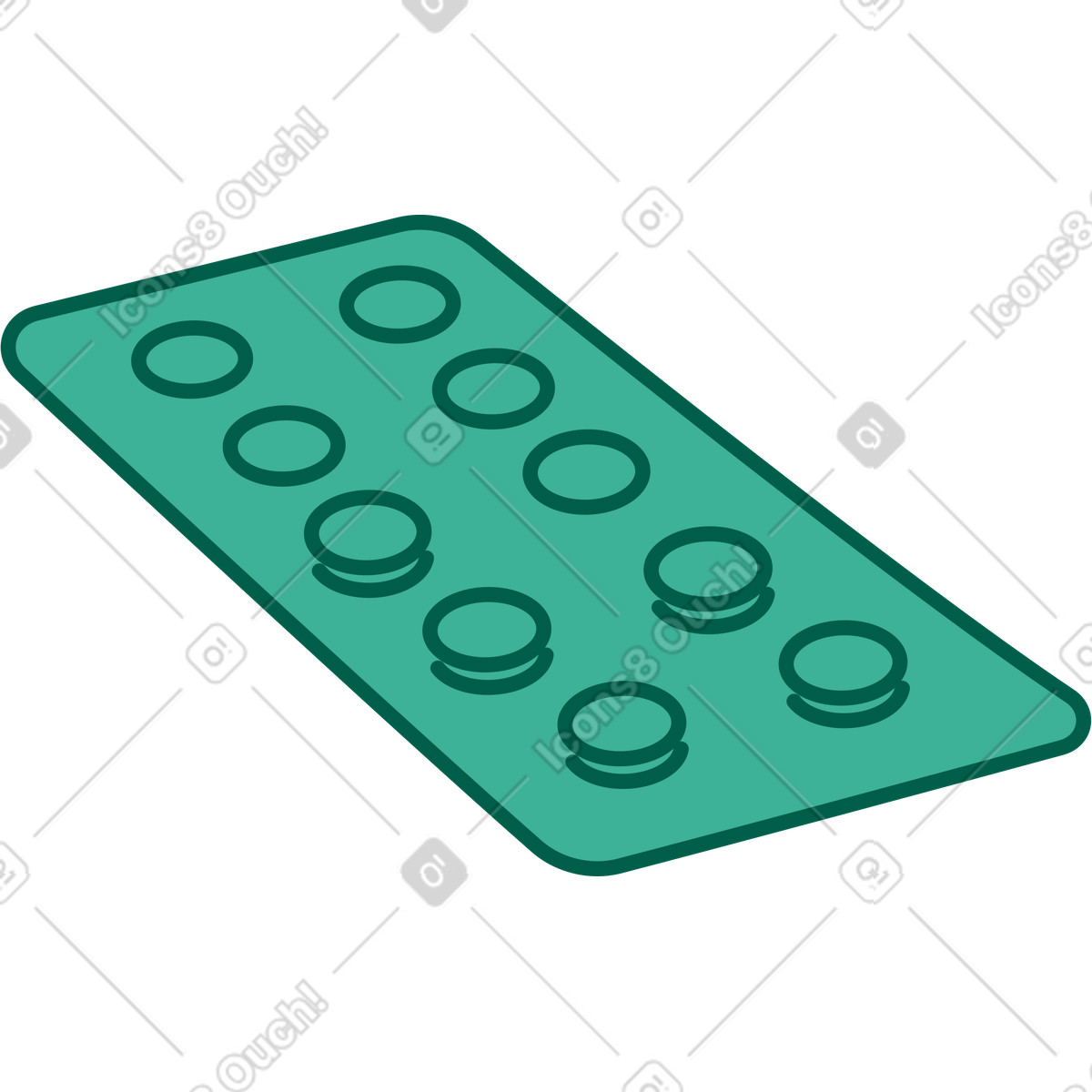 下载 Storyline 风格的 药丸泡罩 插画，支持 PNG、SVG 格式