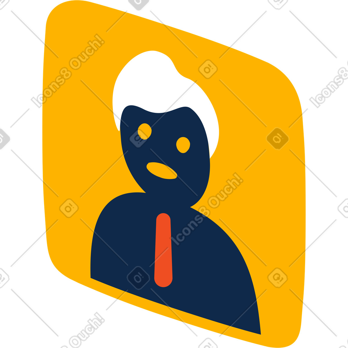 Illustration Avatar dans le style Flame à télécharger aux formats PNG, SVG