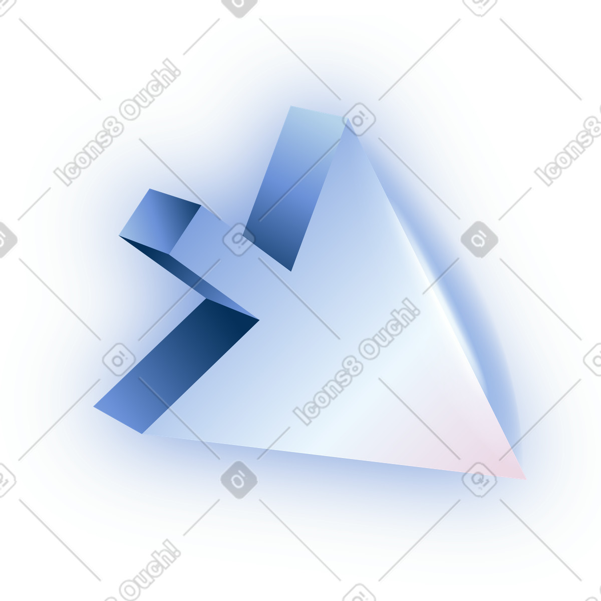 Cursor-Illustration im Dimension-Stil als Download in PNG, SVG