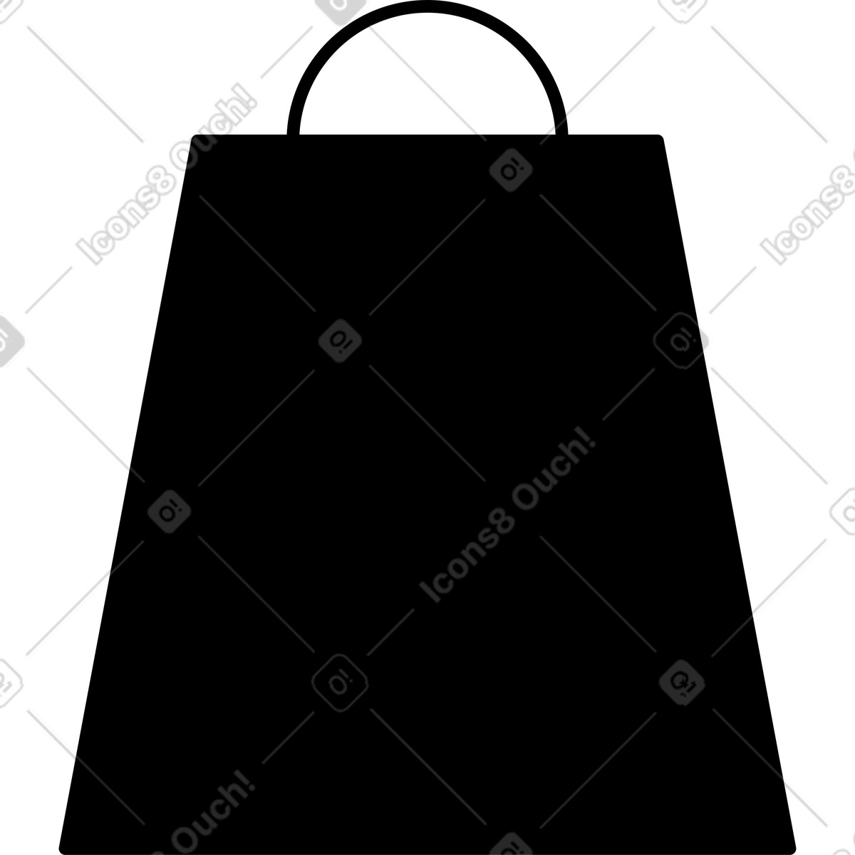 Pacchetto nero illustrazione in stile Transistor scarica in PNG, SVG