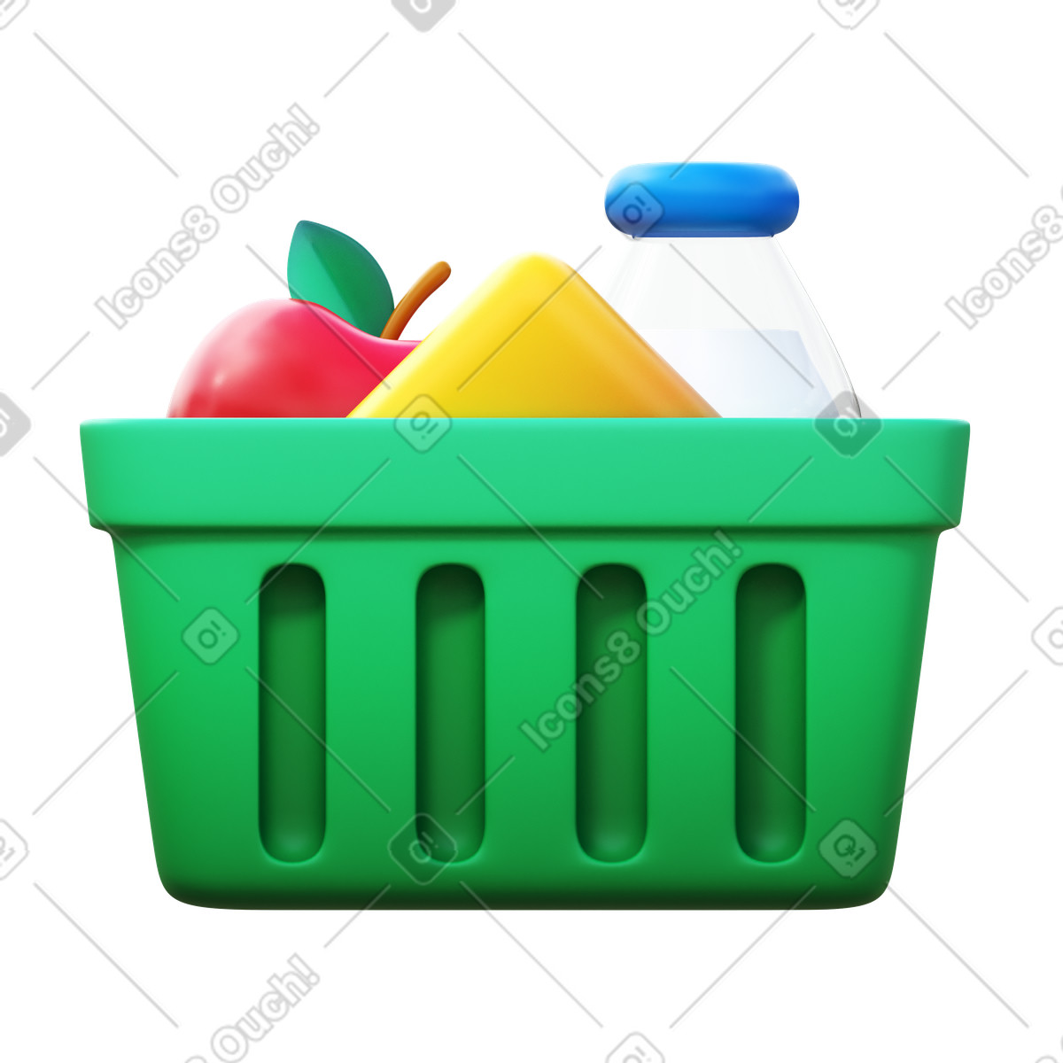 Ilustração de Ingredients em no estilo 3D Fluency para baixar em PNG, SVG