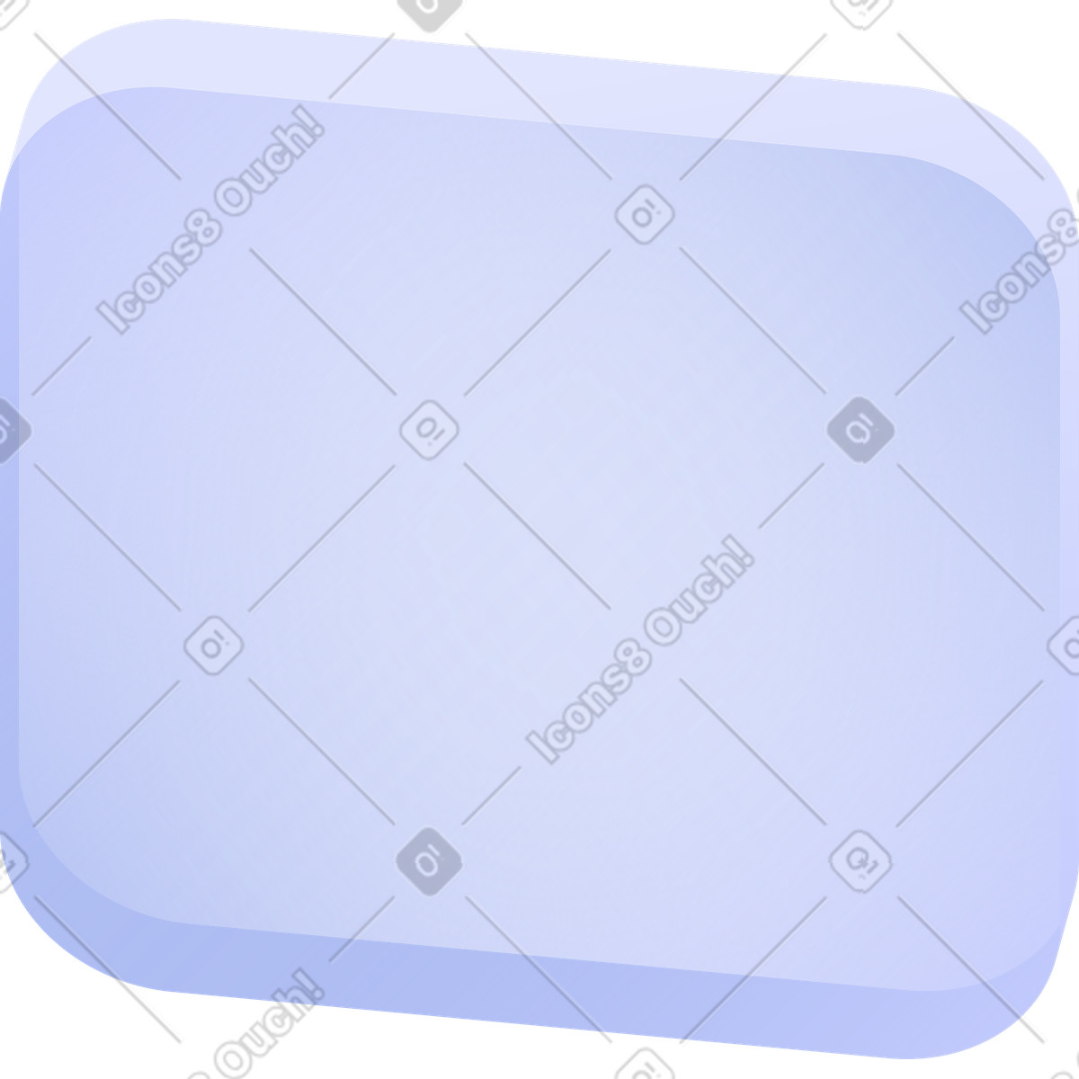 Translucent square illustration in Quantum style download in PNG, SVG