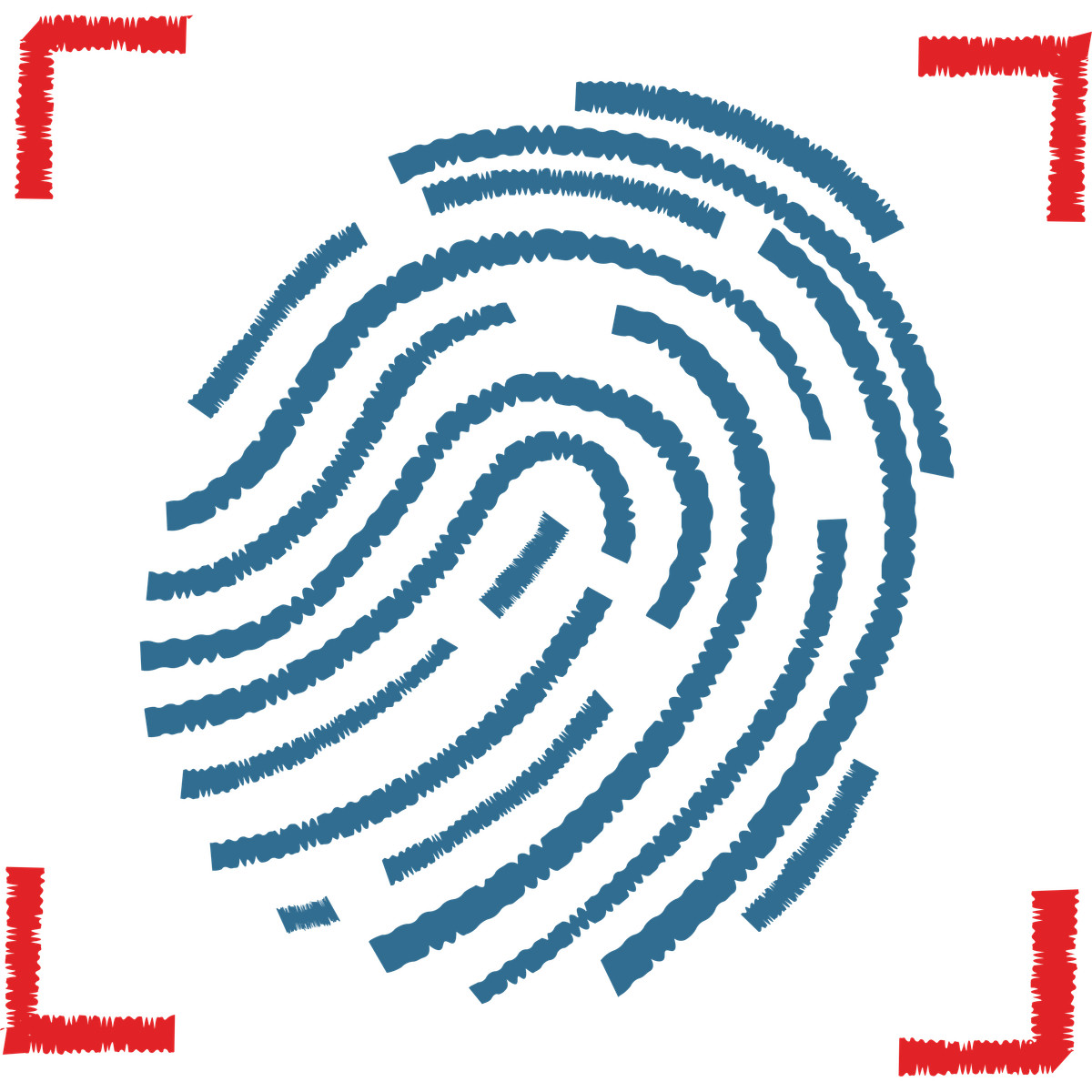 Иллюстрация Fingerprint scanner в стиле Cherry — скачать в форматах PNG, SVG