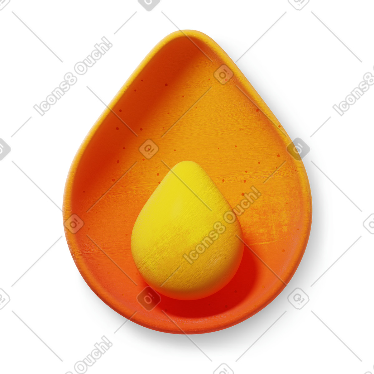 Burning Fire illustration in 3D Microsoft Fluent style download in PNG, SVG