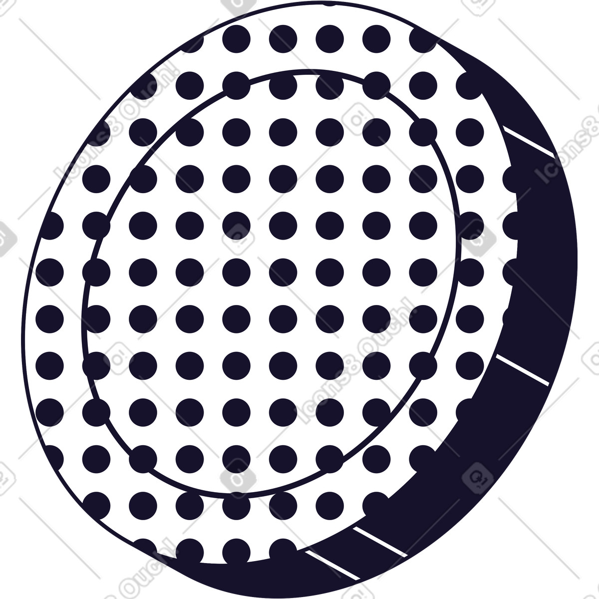 Coin illustration in Node style download in PNG, SVG