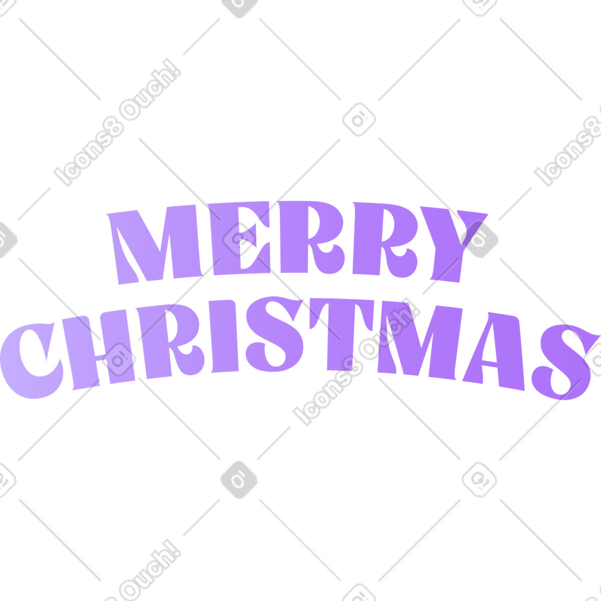 Frohe weihnachten-schriftzug-bogen-Illustration im Florid-Stil als Download in PNG, SVG