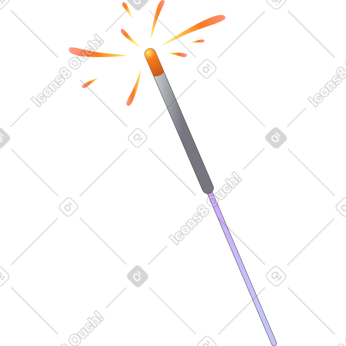 Ilustração de Brilhantão em no estilo Kit para baixar em PNG, SVG