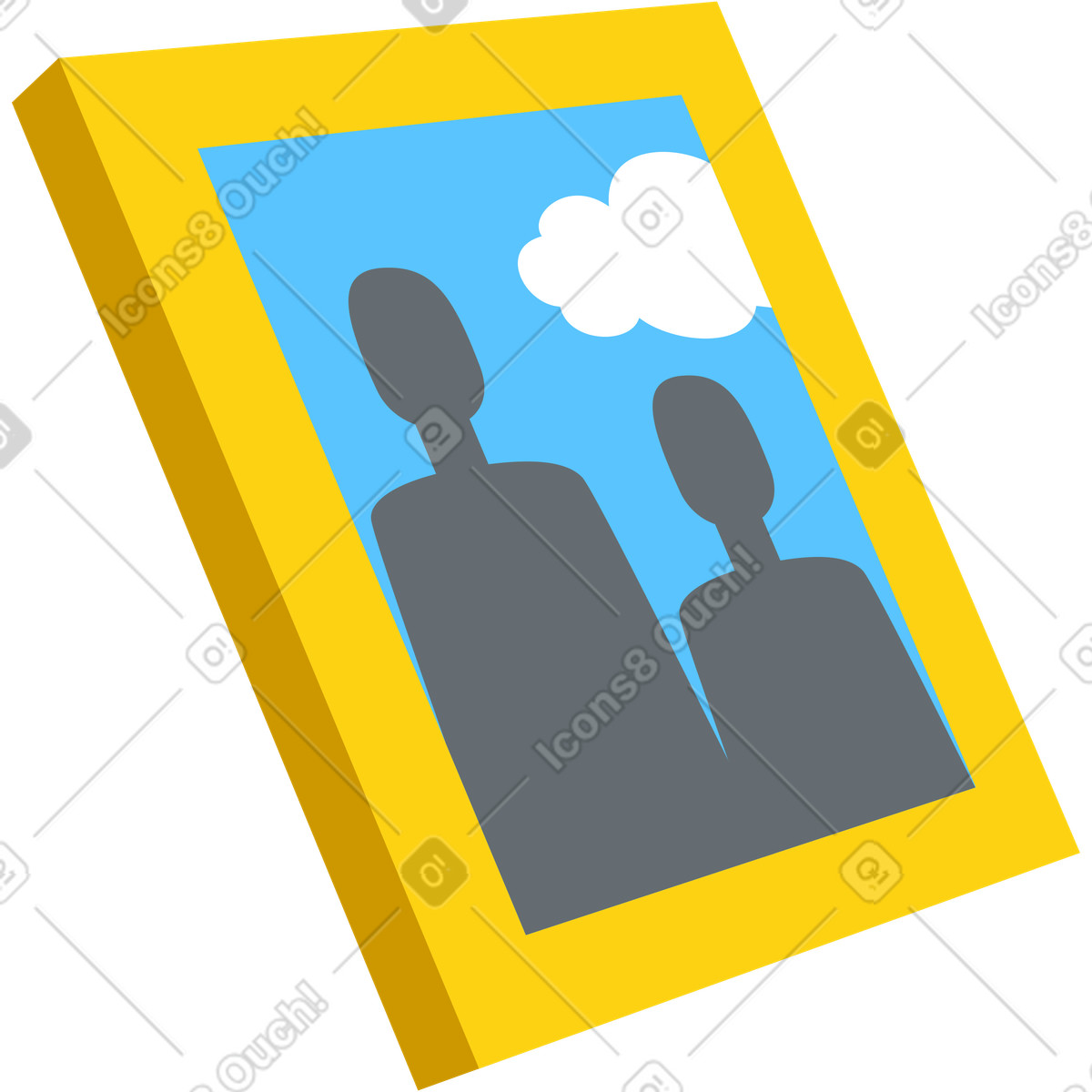 Иллюстрация Фоторамка в стиле Active — скачать в форматах PNG, SVG