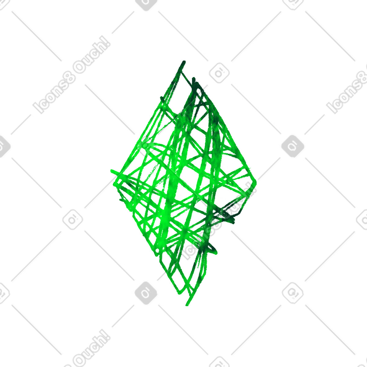 Abstract spot illustration clipart vector artwork for modern branding