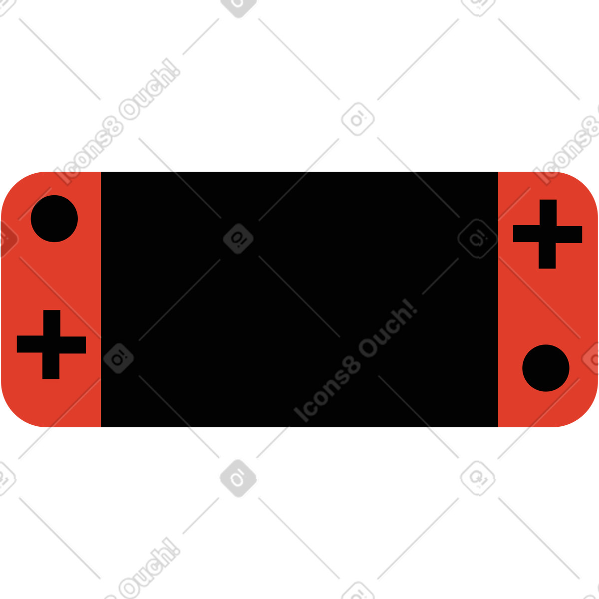 Illustration Console de jeu dans le style Burgundy à télécharger aux formats PNG, SVG