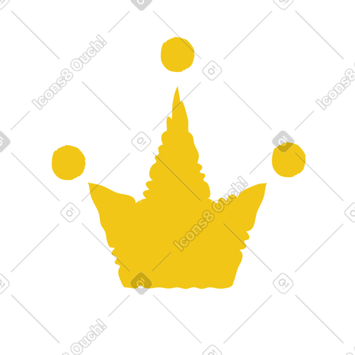 下载 Bermuda 风格的 Crown 插画，支持 PNG、SVG 格式