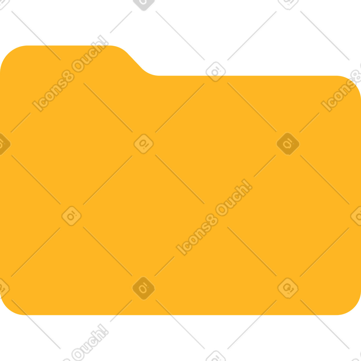 Bright スタイルの ファイルフォルダー のイラストをPNG、SVG形式でダウンロード