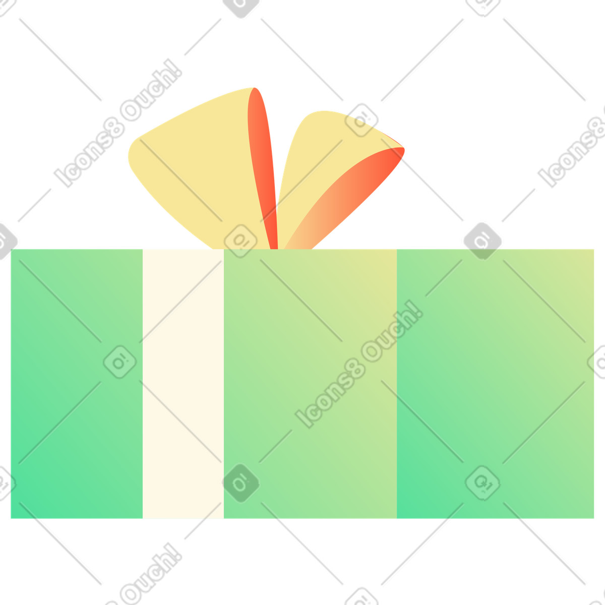 Ilustração de Caixa presente em no estilo Beam para baixar em PNG, SVG