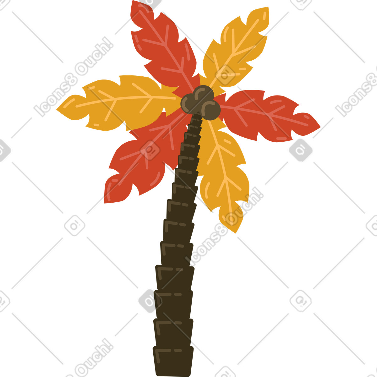 下载 Arabica 风格的 Palm 插画，支持 PNG、SVG 格式