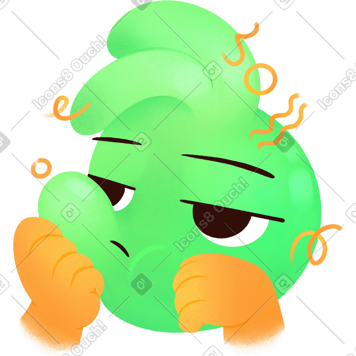 Иллюстрация Boredom в PNG и SVG