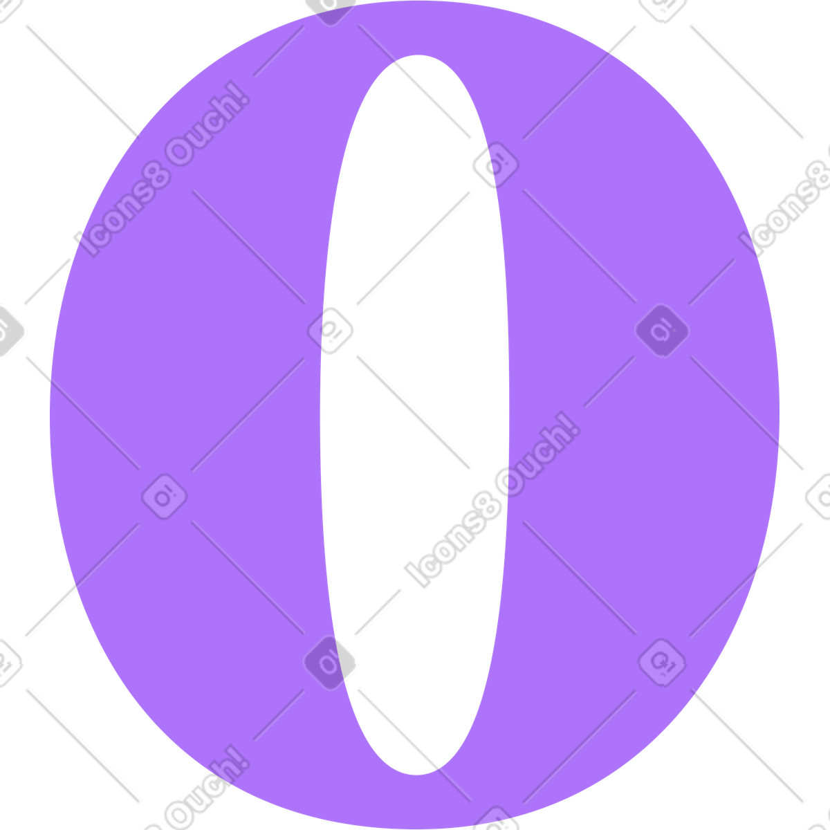 Ilustração de Letra o em no estilo Florid para baixar em PNG, SVG