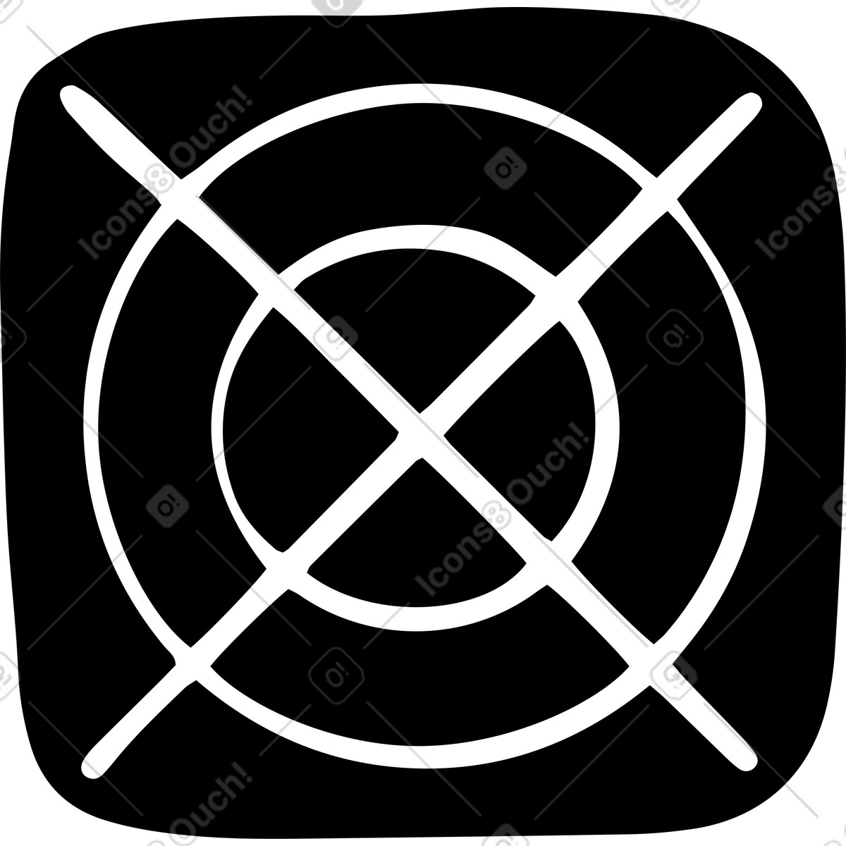 App-symbolvorlage-Illustration im Journal-Stil als Download in PNG, SVG