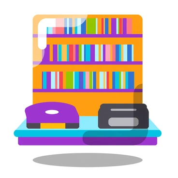 A cozy record store with shelves lined with vinyl albums displayed prominently, a turntable on the counter playing music, and a warm atmosphere filled with soft lighting.