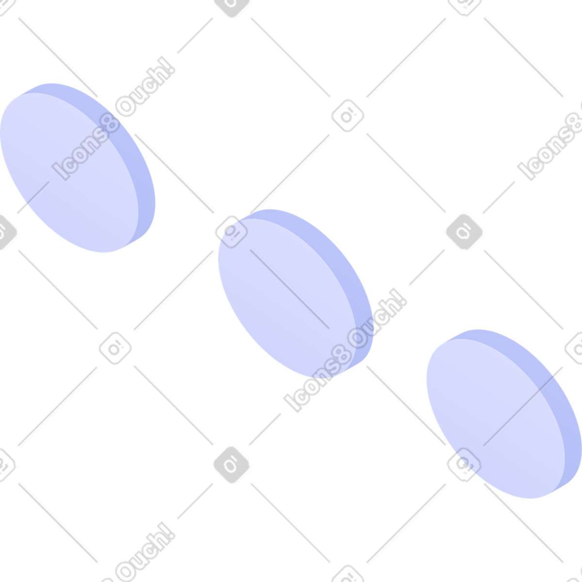 Waiting dots illustration in Quantum style download in PNG, SVG