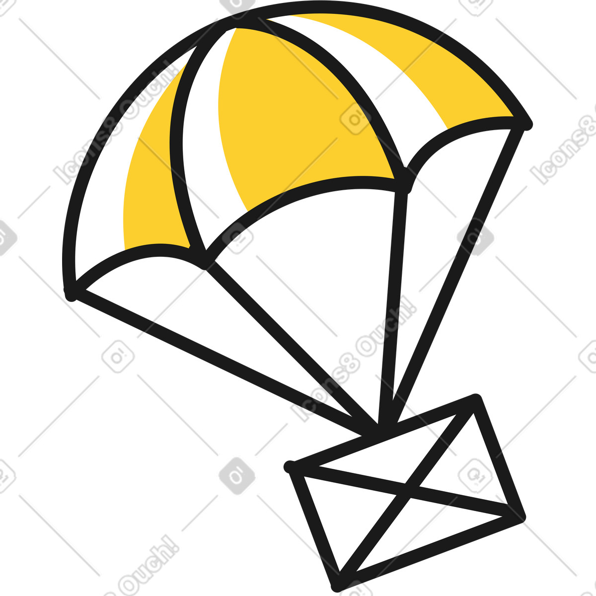 Illustration Paquet dans le style Taxi à télécharger aux formats PNG, SVG
