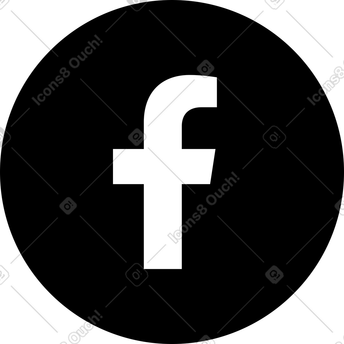 下载 Flat 风格的 脸书图标 插画，支持 PNG、SVG 格式