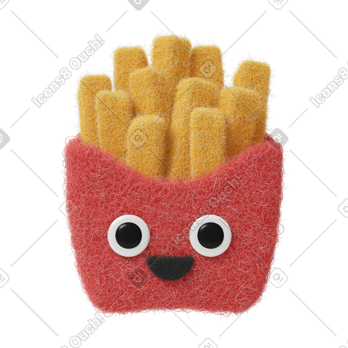 McDonalds French Fries illustration potato clipart image for fun graphics and vectors