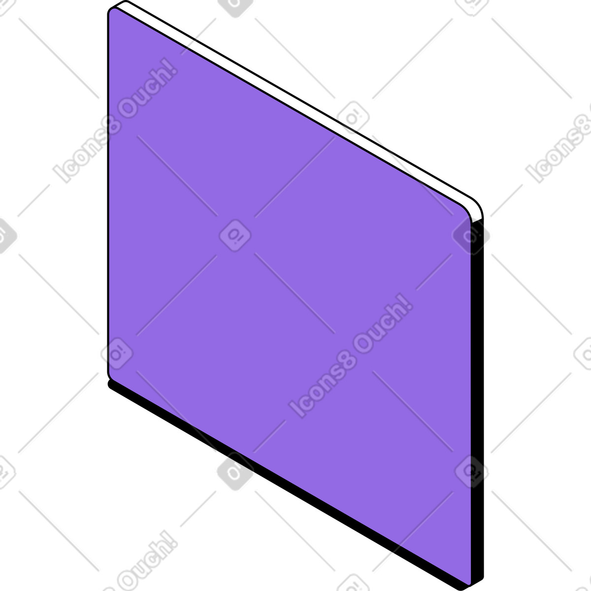 Empty window illustration in Project style download in PNG, SVG