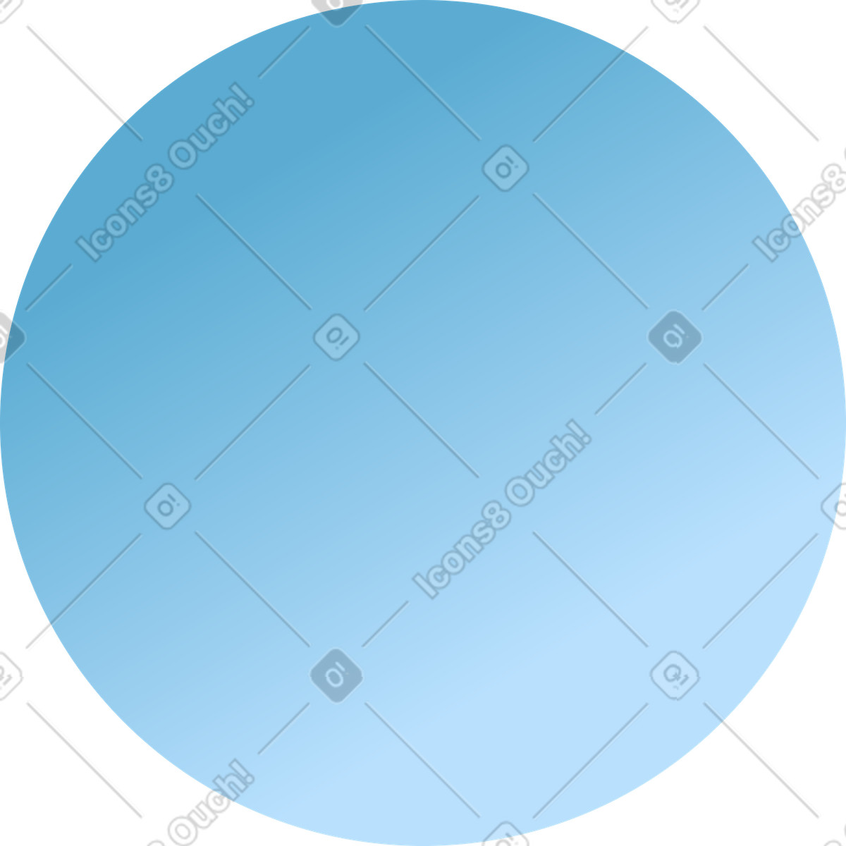 Gradient circle illustration in Concept style download in PNG, SVG