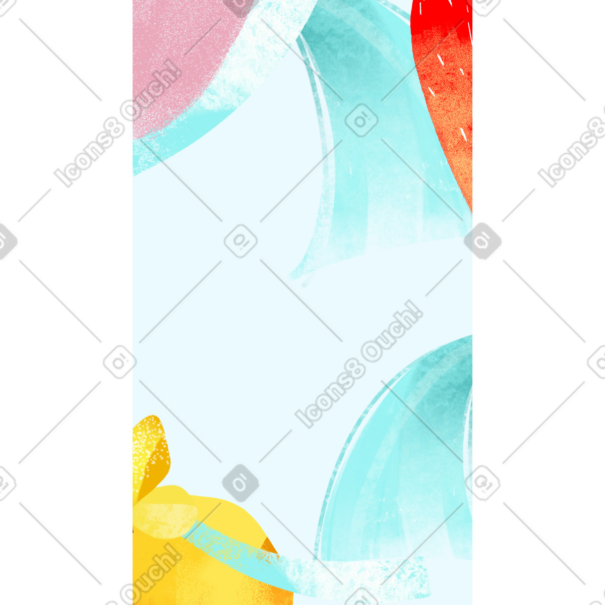Ilustración Fondo de color brillante en estilo Experimental a descargar en PNG y SVG