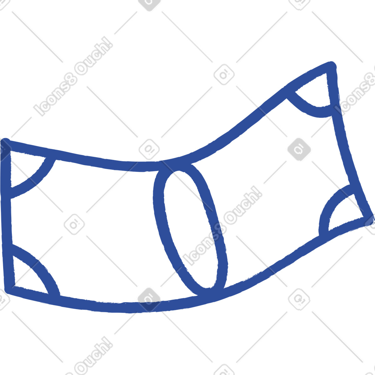 Geld-Illustration im Lime-Stil als Download in PNG, SVG