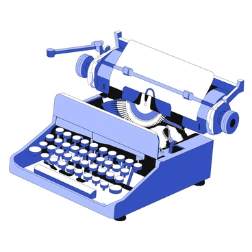 An old-fashioned typewriter is displayed with its mechanical inner workings exposed. The typewriter has a robust metal frame, showcasing intricate levers and gears that connect to each key. The keys are arranged in a classic layout, with a shiny finish, and they are in various positions, some pressed down while others are raised. The exposed sections reveal the detailed mechanics, including springs and rods, all intricately assembled. Additionally, paper is partially inserted into the machine, indicating it is ready for use.