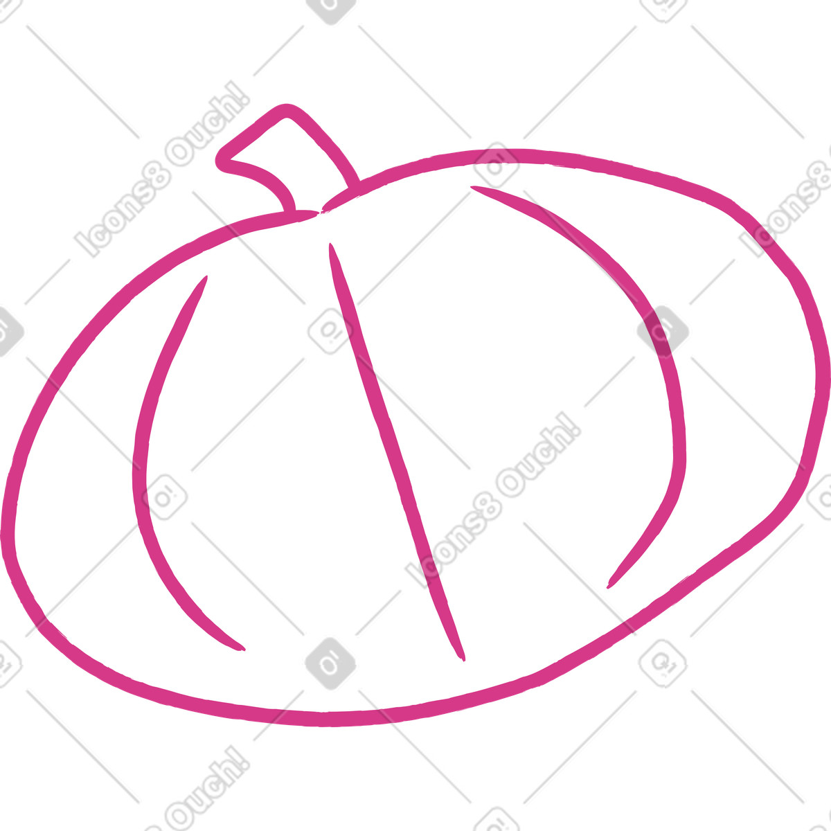 Lime スタイルの かぼちゃ のイラストをPNG、SVG形式でダウンロード