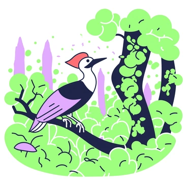 Pileated woodpecker
