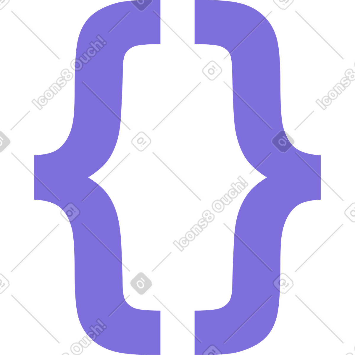 Code sign illustration in Bright style download in PNG, SVG